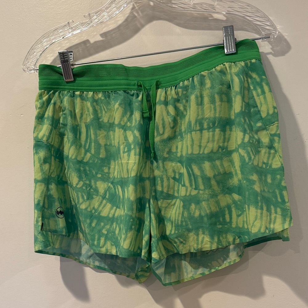 Janji Green Tie-Dye Women's Shorts